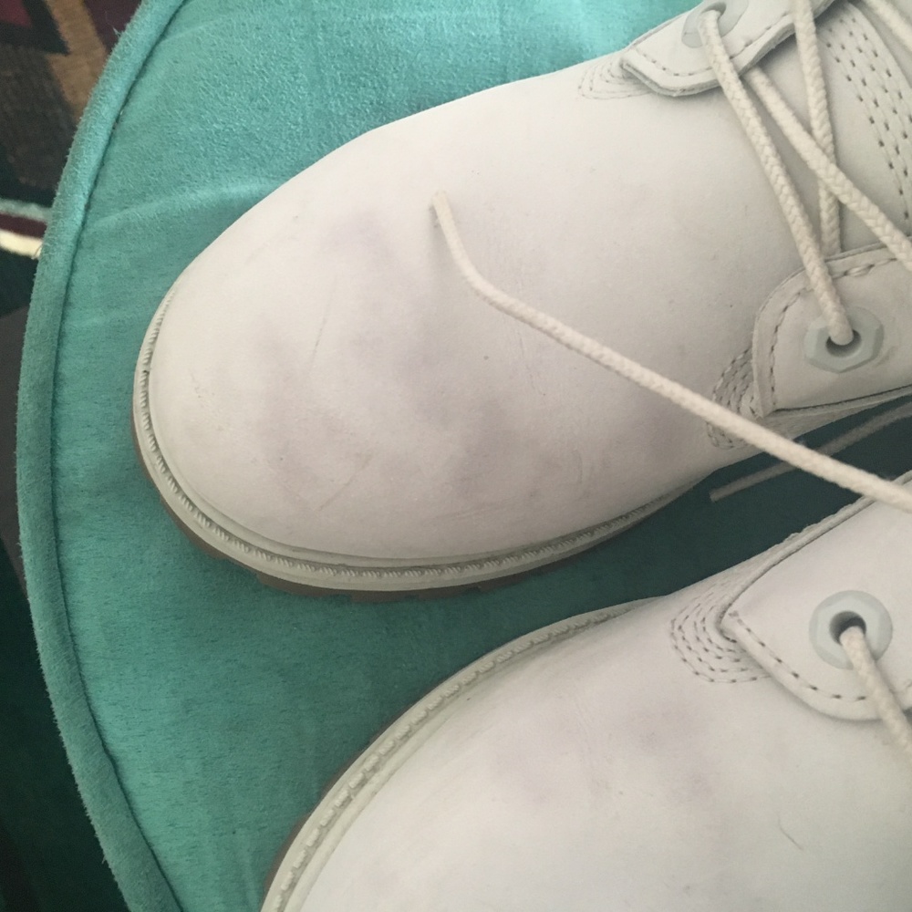 Ivory Timberlands - Picture 3 of 3